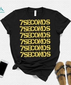 Official 7 Seconds Merch Stacked Logo Shirt, hoodie, sweater, long sleeve and tank top Official 7 Seconds Merch Stacked Logo Shirt