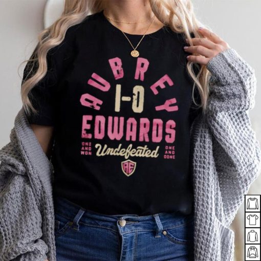 Official Aubrey Edwards Undefeated Logo Shirt