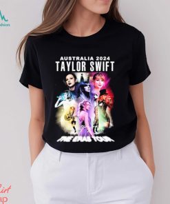 Official Australia 2024 The Eras Tour signature shirt