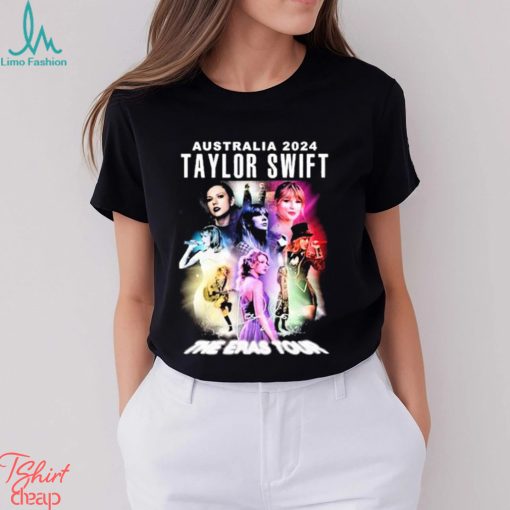 Official Australia 2024 The Eras Tour signature shirt
