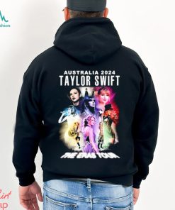 Official Australia 2024 The Eras Tour signature shirt
