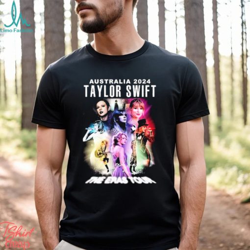 Official Australia 2024 The Eras Tour signature shirt