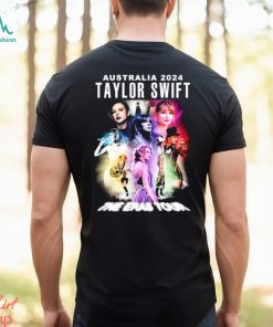Official Australia 2024 The Eras Tour signature shirt