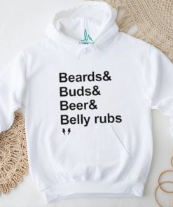 Official Beard Buds Beer Belly Rubs 2023 shirt