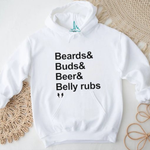 Official Beard Buds Beer Belly Rubs 2023 shirt