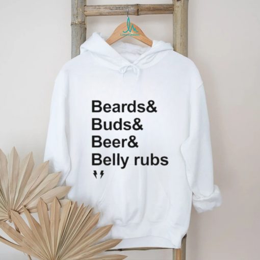 Official Beard Buds Beer Belly Rubs 2023 shirt