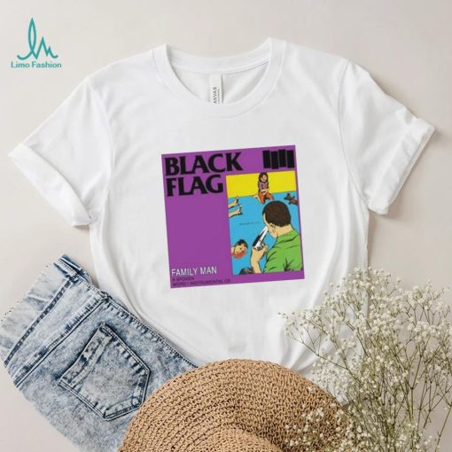 Official Black Flag Family Man A Spoken Word Instrument Album shirt