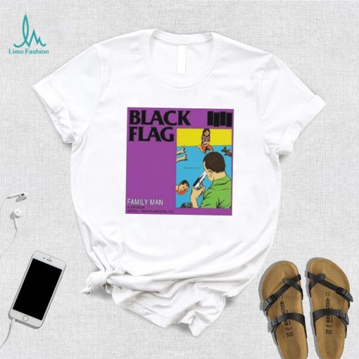 Official Black Flag Family Man A Spoken Word Instrument Album shirt