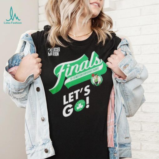 Official Boston Celtics Finals 2022 2023 Western Conference Champs Let’S Go Shirt