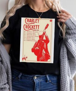 Official Charley Crockett Canada Tour 2023 Poster Shirt