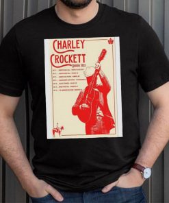 Official Charley Crockett Canada Tour 2023 Poster Shirt