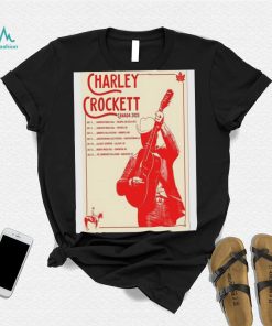Official Charley Crockett Canada Tour 2023 Poster Shirt