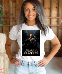 Official Cheap Dwayne Johnson DC Comics Movie Black Adam Poster t shirt