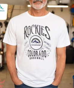 Colorado Rockies Collection Distressed Rock T-Shirt, hoodie