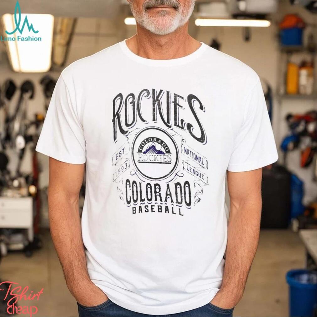 Colorado Rockies National League retro logo T-shirt, hoodie, sweater, long  sleeve and tank top