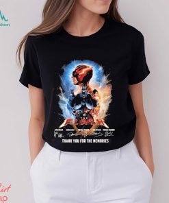 Official DC The Flash Thank You For The Memories signatures shirt