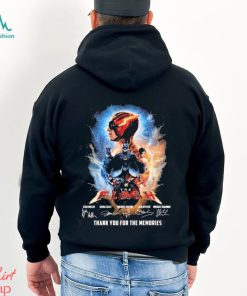 Official DC The Flash Thank You For The Memories signatures shirt