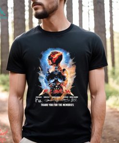 Official DC The Flash Thank You For The Memories signatures shirt