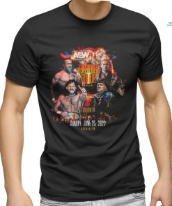 Official Forbidden Door 2023 Matchups AEW Shirt