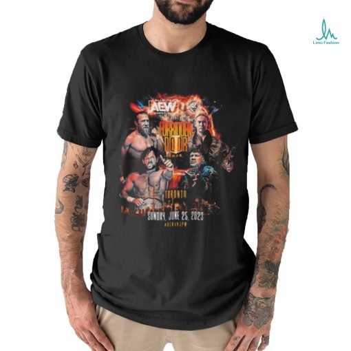 Official Forbidden Door 2023 Matchups AEW Shirt