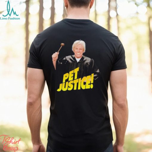 Official Gary Busey Pet Justice shirt