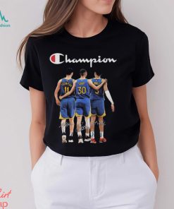 Official Golden State Warriors Champions Thompson Curry And Poole shirt