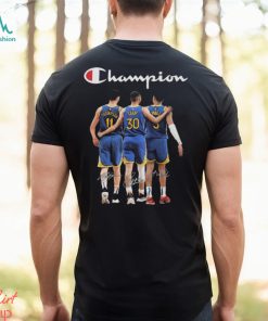 Official Golden State Warriors Champions Thompson Curry And Poole shirt