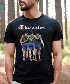 Official Golden State Warriors Champions Thompson Curry And Poole shirt