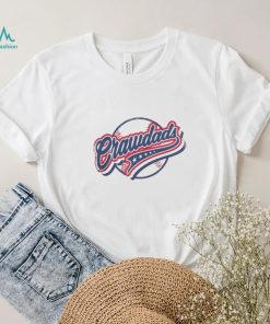 Official Hickory Crawdads Cursive Usa Ivory Shirt