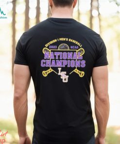 Official Logo Lsu Tigers Baseball 2023 Ncaa National Champions Division I shirt