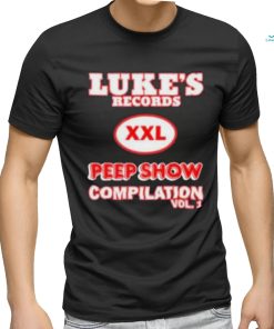 Official Luther Luke Campbell Luke's Records Xxl Peep Show Compilation Vol 1 Shirt