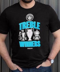 Official Manchester City Treble Winners 2023 Shirt