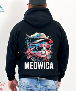 Official Meowica 4th of July Cat American Flag America USA Shirt
