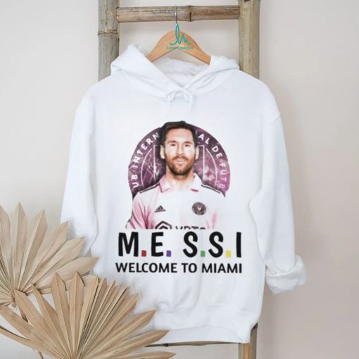 Official Messi Welcome To Miami T Shirt