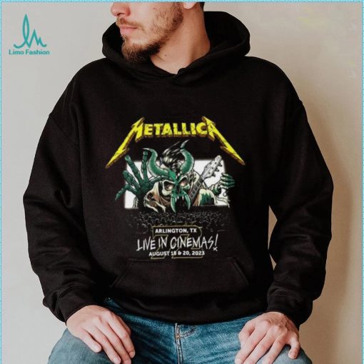 Official Metallica Live From Arlington 2023 Shirt
