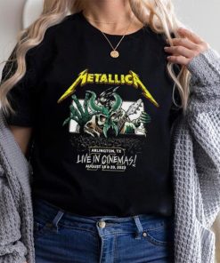 Official Metallica Live From Arlington 2023 Shirt