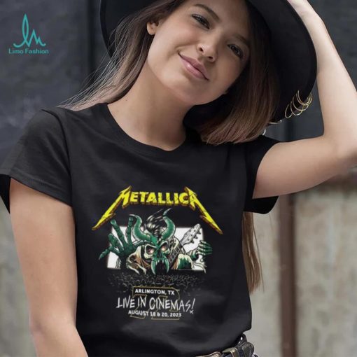 Official Metallica Live From Arlington 2023 Shirt