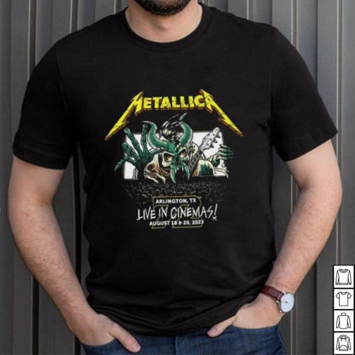 Official Metallica Live From Arlington 2023 Shirt