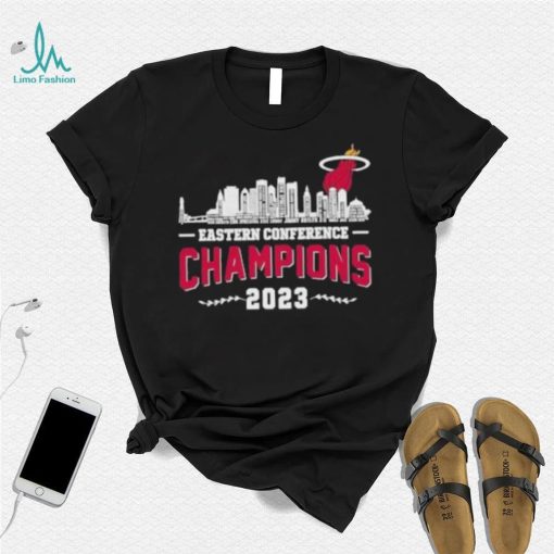 Official Miami Heat Eastern Conference Champions Skyline 2023 shirt