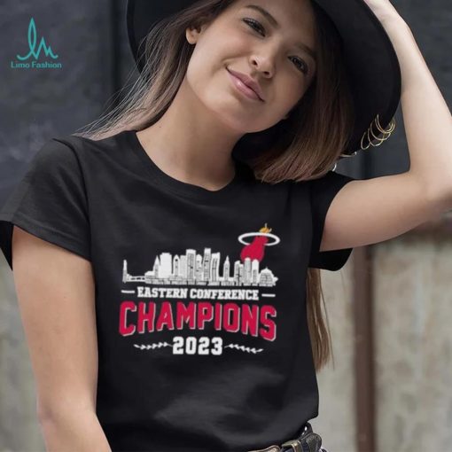 Official Miami Heat Eastern Conference Champions Skyline 2023 shirt