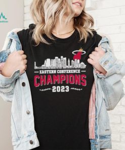 Official Miami Heat Eastern Conference Champions Skyline 2023 shirt