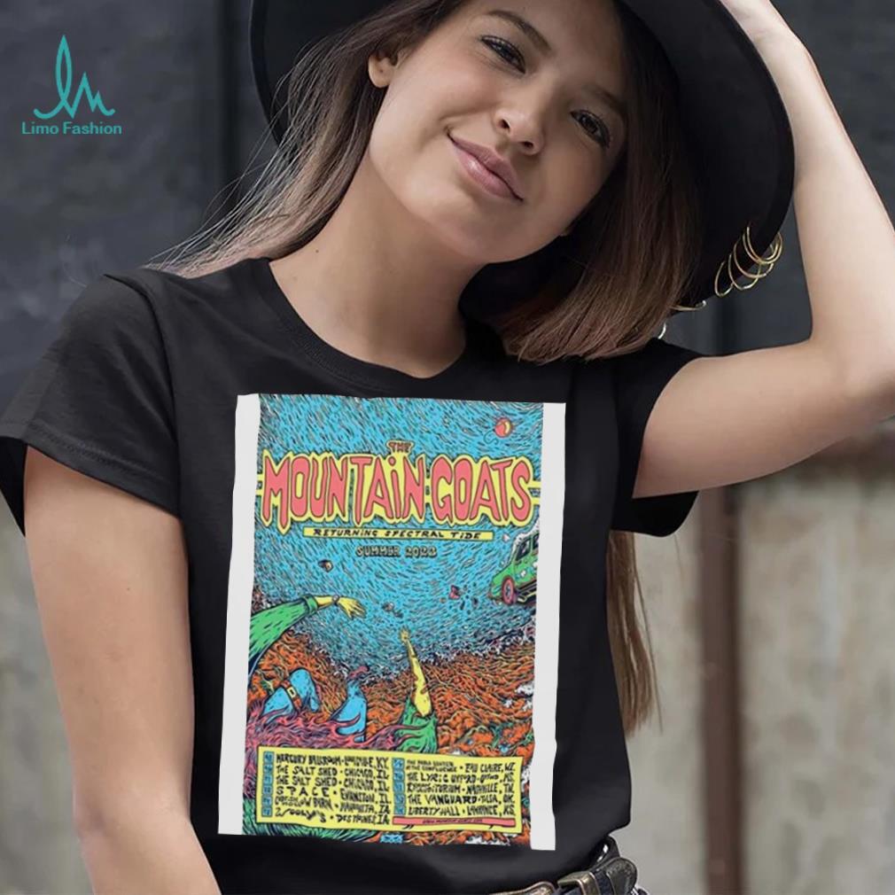 Official Mountain Goats Summer Tour 2023 Poster shirt Official Mountain Goats Summer Tour 2023 Poster shirt