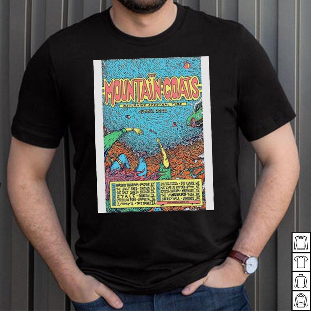 Official Mountain Goats Summer Tour 2023 Poster shirt Official Mountain Goats Summer Tour 2023 Poster shirt