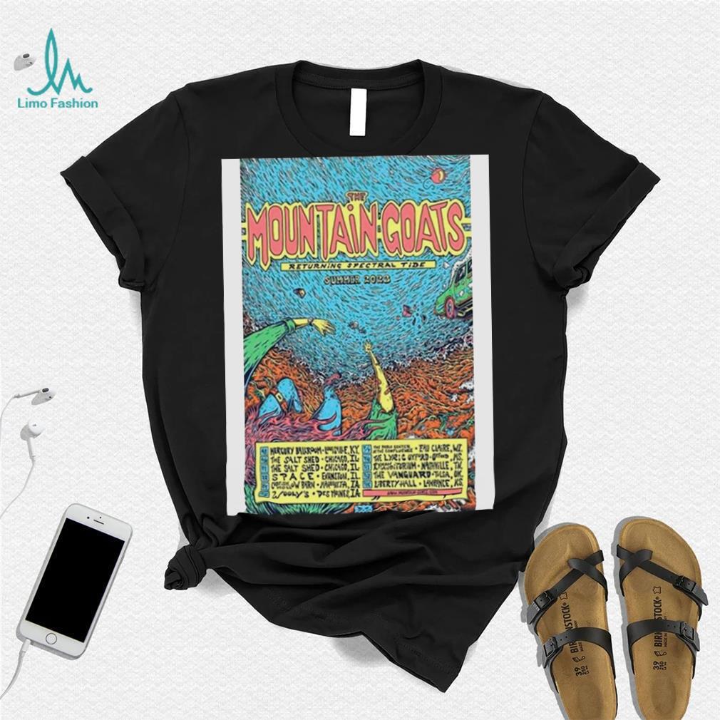Official Mountain Goats Summer Tour 2023 Poster shirt Official Mountain Goats Summer Tour 2023 Poster shirt