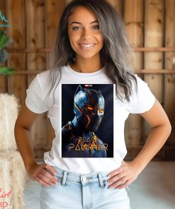 Official New Marvel Cinematic Universe Black Panther Poster t shirt