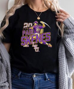 Official Number 20 Paul Skenes 20 LSU Tigers shirt, hoodie, sweater, long sleeve and tank top Official Number 20 Paul Skenes 20 LSU Tigers shirt