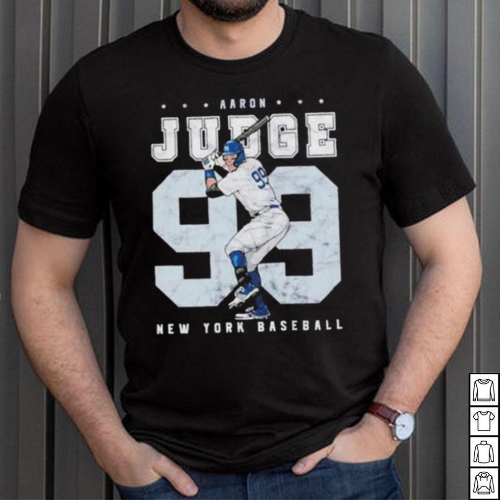 Official Number 99 Aaron Judge 99 Worn Look shirt - Limotees