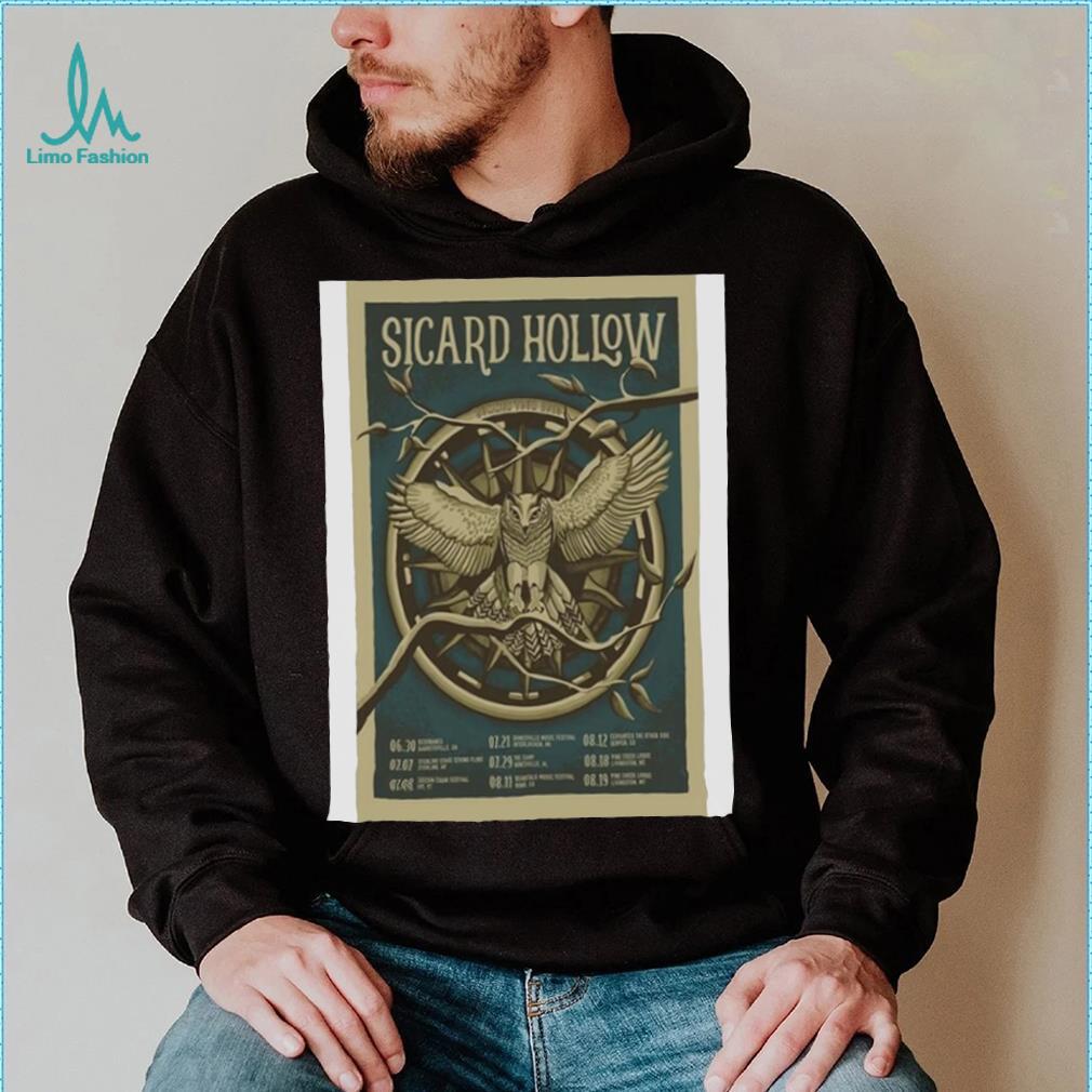 Official Sicard Hollow Summer Tour 2023 Poster Shirt Official Sicard Hollow Summer Tour 2023 Poster Shirt
