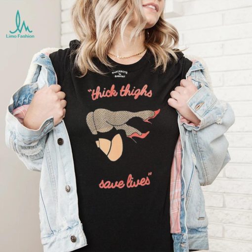 Official Slushcult X Snackboyz Thick Thighs Black Shirt