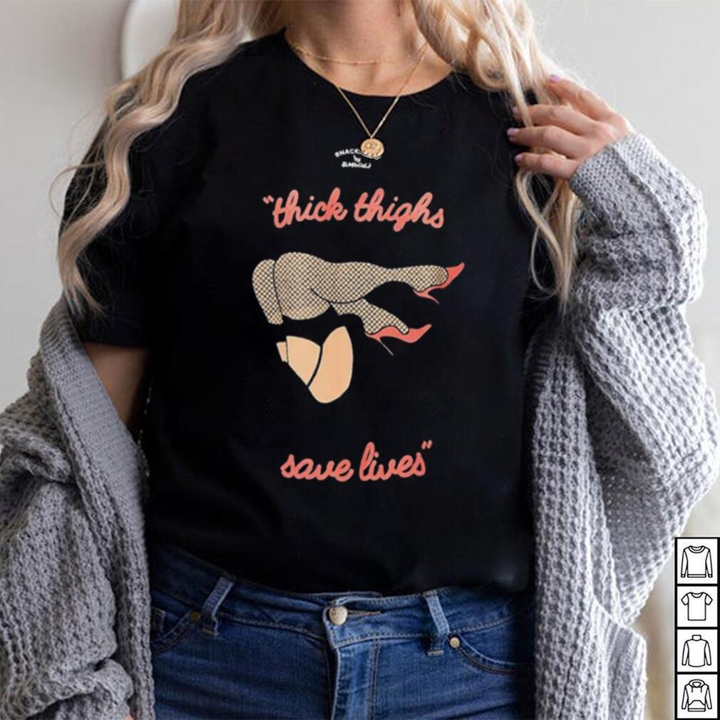 Official Slushcult X Snackboyz Thick Thighs Black Shirt Official Slushcult X Snackboyz Thick Thighs Black Shirt